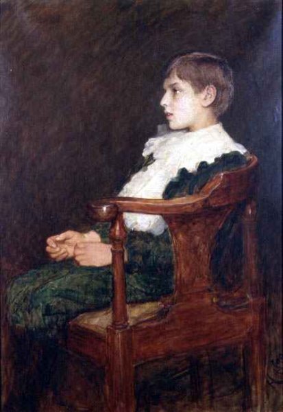 Portrait of the Artists Son Lorenz