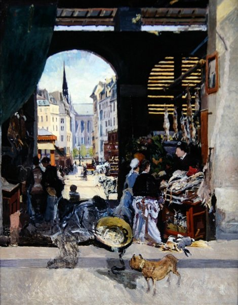 The Carmes Market Rue Maubert