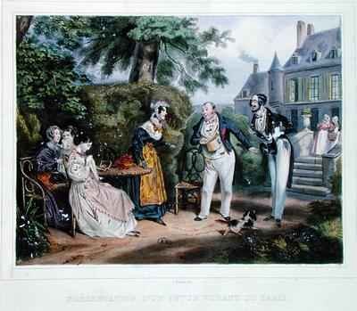 Introduction of a Parisian suitor