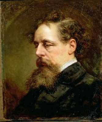 Portrait of Charles Dickens 1812-70