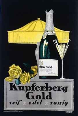 Advertisement for Kupferberg Gold