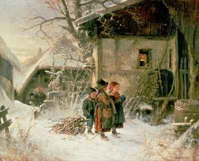 Children in the Snow