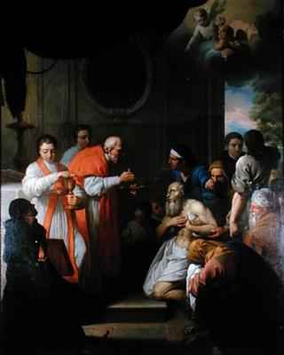 St Roch curing the plague stricken