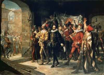 Antonio Perez 1540-1611 Released from Prison by the Rebels in 1591