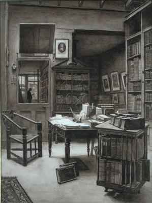 The Interior of a Bookshop