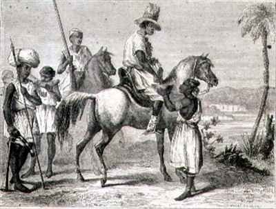 Peul and Malinke Indians in Senegal