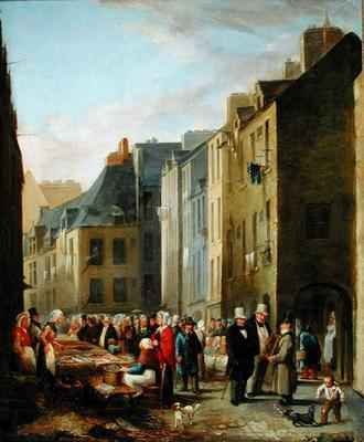 The Fish Market in Cherbourg