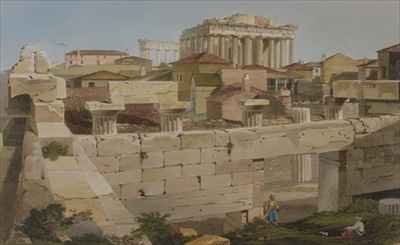 View of the Parthenon from the Propylaea