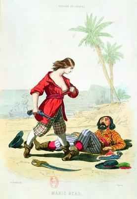 Mary Read from Histoire des Pirates