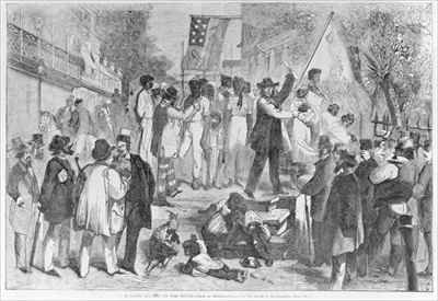 A Slave Auction at the South