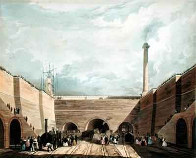 Entrance of the Railway at Edge Hill, Liverpool