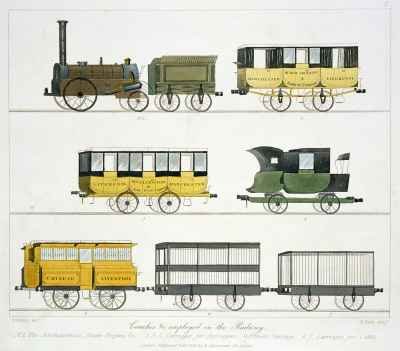 Coaches Employed on the Railway