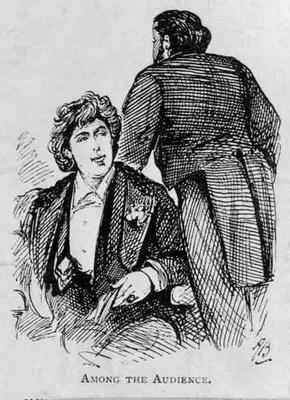 Oscar Wilde (1854-1900) Among the Audience