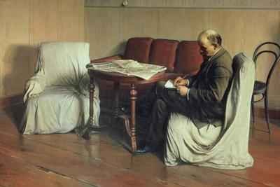 Vladimir Lenin (1870-1924) at Smolny