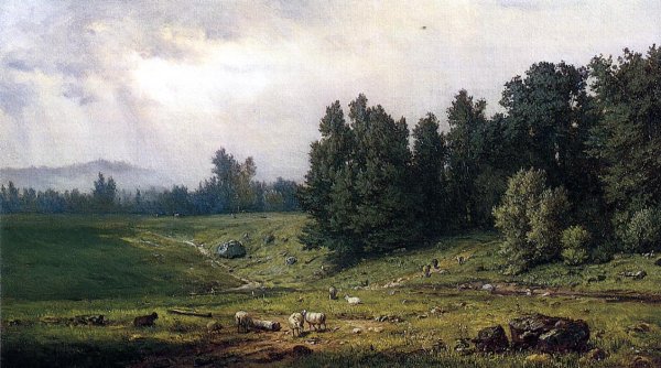 Landscape With Sheep