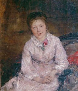 Portrait of a young woman