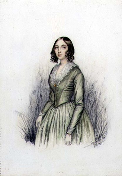 Portrait of a Young Lady in a Green Dress, 1841