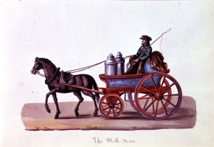 The Milk Man, c.1840-44