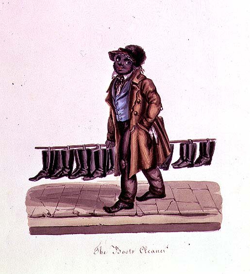 The Boots Cleaner, c.1840