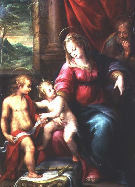 Madonna and Child with John the Baptist