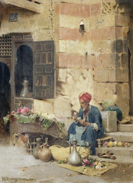 The Flower Seller  1891