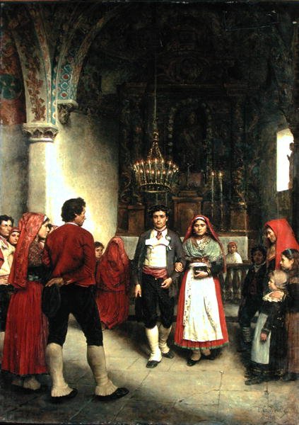 A Wedding at Laruns, 1881