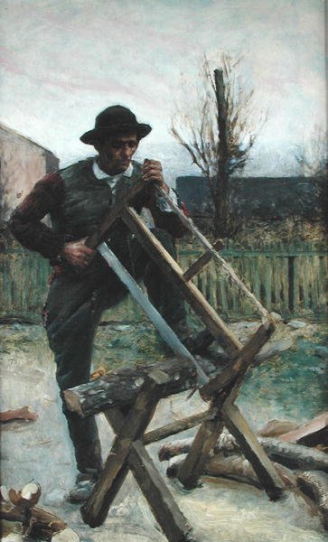 An Aragonese Woodcutter, 1876