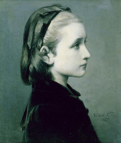 Head of a Girl, 1867