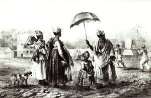 Negroes Traders with Children, from 'Voyage a Surinam',1839