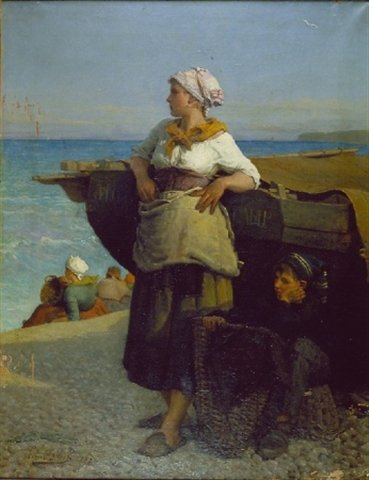 Waiting for the catch, Brittany 1872