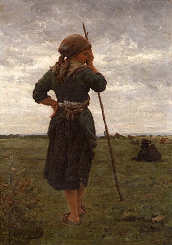 The shepherdess 1879