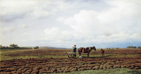 A Highway in Autumn, 1863