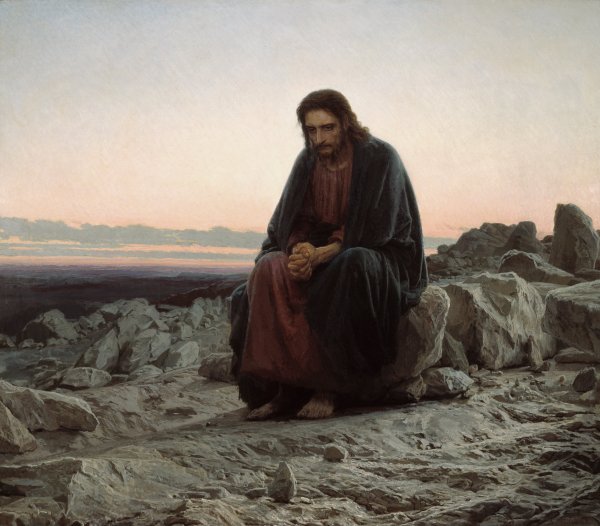 Christ in the Wilderness, 1873