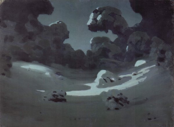 Moonspots in the Forest, Winter 1898-1908