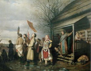 Easter Procession, 1861