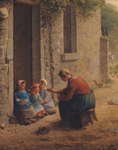 Feeding the Young, 1850