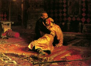 Ivan the Terrible and His Son Ivan on November 16, 1581