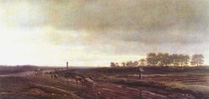 In the fields, 1872