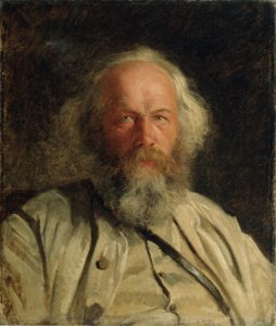 Portrait of Mikhail Alexandrovich Bakunin (1814-76) 1871