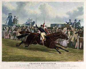 'Charles XII' and 'Euclid', The Decisive Heat for the Great St. Leger Stakes at Doncaster, 1839