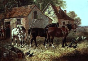 Preparing the Plough Horses