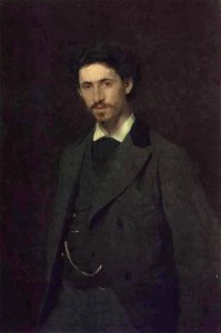 Portrait of Ilya Efimovich Repin, 1876