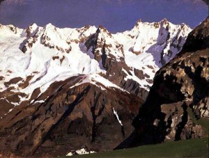 Mont Blanc Mountains, 1897