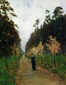 Autumn day. Sokolniki, 1879