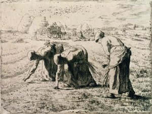 The Gleaners, 1855