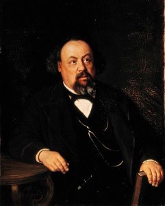 Portrait of Alexey Fiofilaktovich Pisemsky (1821-81), 1862