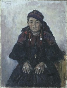 Portrait of a Cossack Woman, 1909