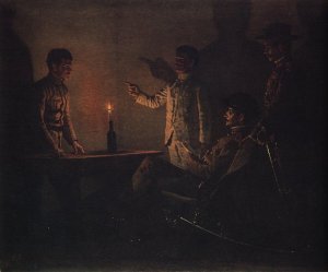 Interrogation of a deserter