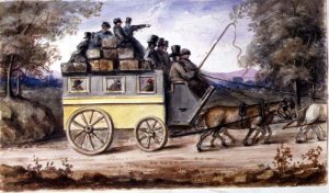 The journey from Spalding to Wisbech, 1851