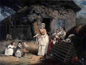 The Citizens Retreat, engraved and pub. by William Ward (1766-1826), 1796